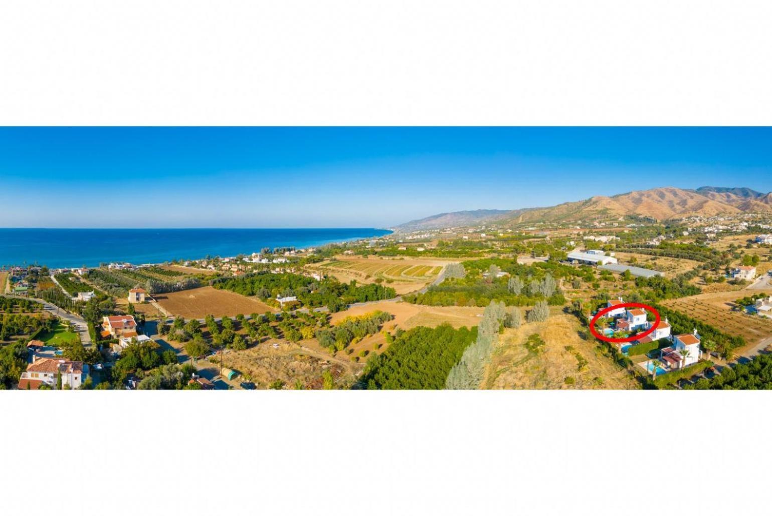 Argaka Sun Villa Tria Paphos Exterior foto